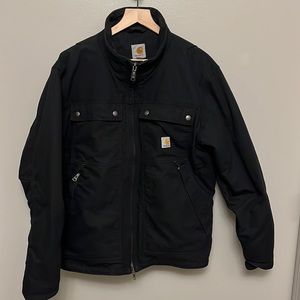 Carhartt Men’s Quick Duck Jacket in Black (Large)